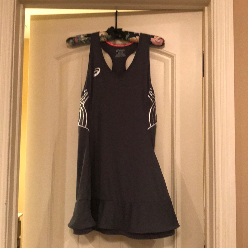 ASICS Tennis Dress Gray (Size Medium)